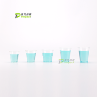 Gobelets à emporter durables en PET transparent avec couvercles - Imprimés UV pour boissons chaudes et froides