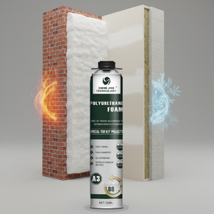 Schiuma Poliuretanica Spray di Alta Qualità 750ml per Uso Edile, Schiuma Espandente Monocomponente per Riempimento Fori, Prezzo all'Ingrosso - Product Image 3