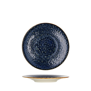 Piatto Piatto in Ceramica Moon Blue 16 Cm - Product Image 2