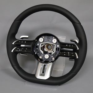Volant personnalisé amélioré pour Mercedes Benz <span class=keywords><strong>AMG</strong></span> SLK <span class=keywords><strong>GLC</strong></span> <span class=keywords><strong>43</strong></span> CLA45 W166 W206 C180 C220D - Product Image 4
