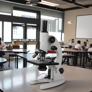 NK-T08 50x-1600x学生単眼化合物顕微鏡、子供用顕微鏡、子供用生物顕微鏡教育 - Product Image 2