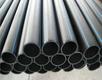 Tuyau d'eau composite en thermoplastique renforcé de fil d'acier HDPE pour l'alimentation en gaz, huile et eau