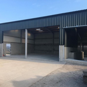 Bản Vẽ Xây Dựng Nhà Xưởng Và Nhà Kho Kết Cấu Thép Xây Dựng Di Động Ốp Đẹp - Product Image 4