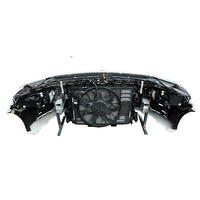 Ensemble de pare-chocs avant d'occasion de haute qualité avec découpes pour capteurs d'aide au stationnement, fixation par vis en ABS, amélioration pour Mercedes-Benz Classe A W177 AMG