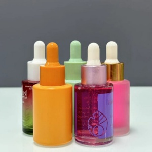 ขวดหยดแก้วสีเหลืองอำพันด้าน 15 มล. ทรงสี่เหลี่ยม ขวดแก้วใสสำหรับน้ำมันหอมระเหย เซรั่ม เครื่องสำอาง - Product Image 2