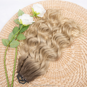 ผมต่อแบบรัสเซียแท้ 100% เกรดพรีเมียม  จัดเรียงเกล็ดผมอย่างดี  แบบ Xo Hole Weft  ชนิด Remy  มองไม่เห็นรอยต่อ  แบบ Butterfly Weft - Product Image 4