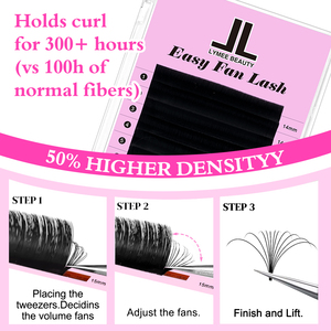 Extensions <span class=keywords><strong>de</strong></span> <span class=keywords><strong>cils</strong></span> auto-éventailables Private Label, pour éventails faciles, <span class=keywords><strong>prix</strong></span> <span class=keywords><strong>de</strong></span> gros, en fourrure naturelle, véganes et sans cruauté animale - Product Image 5