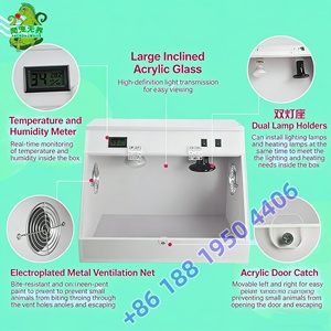 Boîtier de thermostat intégré à contrôle de température intelligent et sur mesure <span class=keywords><strong>pour</strong></span> terrarium de dragon barbu, lézard, reptile - Product Image 6