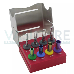 Kit de collecteur osseux pour implants dentaires, forets, embouts, Autobone Maker ACM, instruments chirurgicaux GBR par Vaslcare - Product Image 4