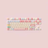 Akko Nouveau Design MOG Profile Piggy Party Keycap Set 139-key 5-side Dye-sub Cute Keycap Sets