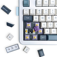 EZ101 Keyboard sakelar magnetik 100%, Keyboard Gaming mekanik tiga mode mendukung Keyboard kustom OEM/ODM