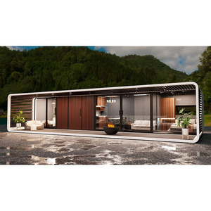 Container Modulare in Acciaio da 20ft/40ft, Casa/Ufficio/Negozio Portatile Prefabbricato di Lusso in Stile Europeo, Ecologico per Esterni - Product Image 6