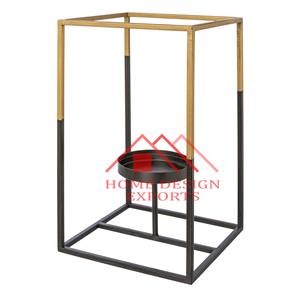 Portavelas para centros de mesa Linterna de jardín colgante única Diseño de superventas Portavelas T-Light con votivo de vidrio - Product Image 1