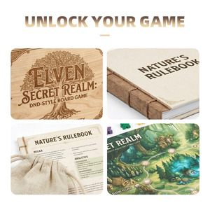 <span class=keywords><strong>Jeu</strong></span> de société RPG personnalisé Arcane <span class=keywords><strong>Wizard</strong></span> de marque avec cartes holographiques et guide pour le <span class=keywords><strong>jeu</strong></span> de rôle de sorcier, aventure mystique et duel - Product Image 3