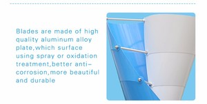 กังหันลมแกนตั้ง 300w FT-300SV Savonius Wind Mill FT-300SV - Product Image 2