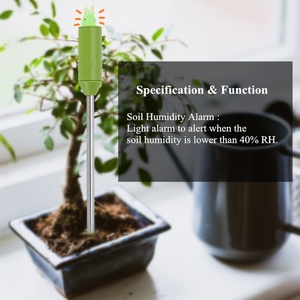 Mètre numérique <span class=keywords><strong>d</strong></span>'alerte <span class=keywords><strong>d</strong></span>'<span class=keywords><strong>humidité</strong></span> du sol avec LED - Auto Plant Water Monitor <span class=keywords><strong>pour</strong></span> Garden & Agri, 40% RH Smart Sensor - Product Image 4