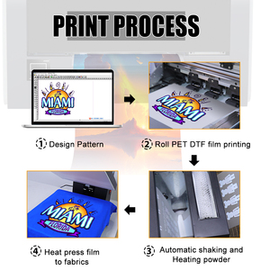 Factory Price I3200 t Shirt Dtf Printer A3 Inkjet Printer Dual Xp600 I3200 Heads Dtf Printer for t Shirt - Product Image 5