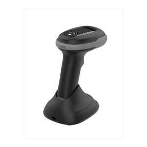 Escáner de código de barras portátil con base de carga inalámbrica Bluetooth 2D QR USB con detección automática, tipo pistola, sin cable, para minoristas, almacenes y logística - Product Image 2