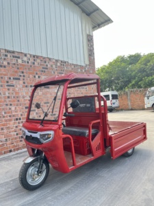 Une version améliorée du <span class=keywords><strong>tricycle</strong></span> électrique avec un auvent, doté d'un cadre plus épais et équipé d'une batterie de grande capacité - Product Image 2