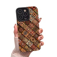 Coques de Téléphone Portable de Luxe en Cuir Artificiel Antichoc pour iPhone 17 Air 16 Plus Pro Max 15 14 13 12 11 X – Housse de Protection Arrière