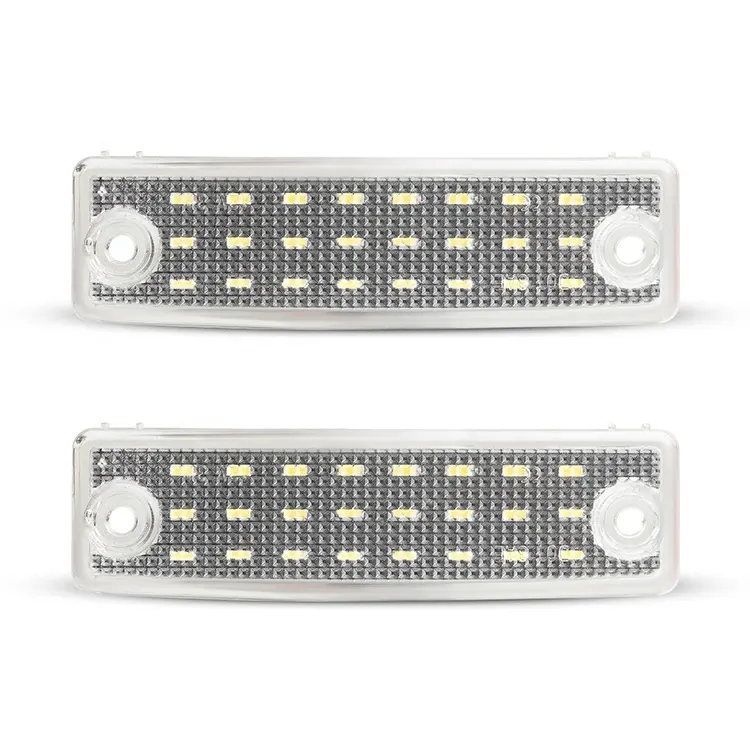 トヨタ4ランナー1996-2019セコイア2008-2019用SMD3014LEDチップLEDナンバープレートライト