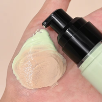 Krim pelembab wajah, kosmetik warna berubah wajah Hydrating cair Foundation Label pribadi Vegan BB isolasi Foundation riasan