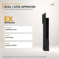 بطارية راديو موتورولا NNTN8359A IMPRES ليثيوم أيون 2075 مللي أمبير IP67 ATEX IECEx لجهاز DP4000، طقم توريد بالجملة للمشاريع