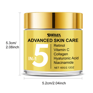 <span class=keywords><strong>Sumax</strong></span> ครีมทาหน้า5 in 1ขนาด60กรัมครีมบำรุงผิวลดเรตินอลและวิตามินซี - Product Image 4