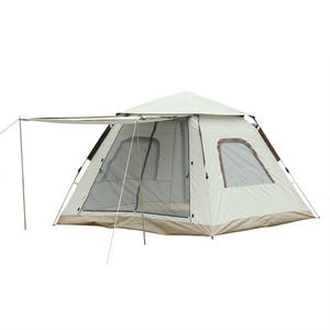 Carpa Impermeable Plegable para Exteriores, de Apertura Rápida, para 3-<span class=keywords><strong>4</strong></span> Personas, Protección Solar, Refugio Portátil para Playa y Picnic, para Uso Familiar - Product Image 4