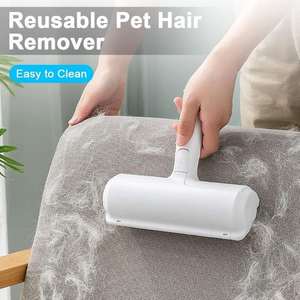 Rodillo Removedor de Pelo de Mascotas al por Mayor, Herramienta Manual Eficiente para Eliminar Pelo de Perro con Base Autolimpiante de Plástico - Product Image 4