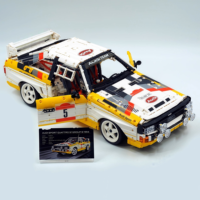 YC 23043 3887 pièces voiture série technique AUDI S1 1:8 Super Sport voiture bloc de construction modèle technique jouet éducatif Festival cadeau