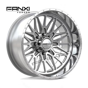 Rines Cromados Pulidos FANXI 22x12 <span class=keywords><strong>22x10</strong></span> 8 Birlos 8x180 8x170 para Ford F250, Chevy Silverado, GMC Denali 2500HD 6x135 6x139.7 para F150 - Product Image 6