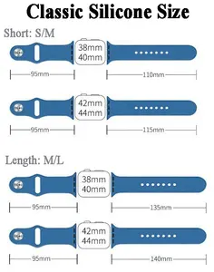 קלאסי סיליקון החלפת להקות סדרת 6 5 4 3 2 1 SE עבור iwatch רצועת 38 40 42 44 mm רצועת עבור אפל שעון להקה