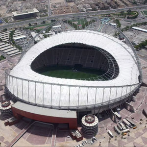 Cubierta <span class=keywords><strong>de</strong></span> Membrana para Cancha <span class=keywords><strong>de</strong></span> Entrenamiento <span class=keywords><strong>de</strong></span> Fútbol, Techo <span class=keywords><strong>de</strong></span> PVC <span class=keywords><strong>de</strong></span> Instalación Rápida, Resistente a la Intemperie, Económico para Escuelas y Academias - Product Image 1