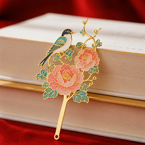 Elegant Personalized Stainless Steel <b>Bookmarks</b> with Tassel for Wedding Favors - Product Image 3