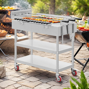 Máquina para Asar Pollo, Asadores Comerciales Usados en <span class=keywords><strong>Venta</strong></span>/Asadores Grandes <span class=keywords><strong>de</strong></span> Carbón - Product Image 1
