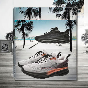 Dropshipping Top Version Unisex Sporty Walking <b>Shoes</b> Sock Closure Breathable Soft Pink Sneakers - Product Image 2