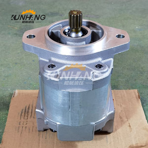 Bomba hidráulica de engranajes 23A-60-11200 23B-60-11100 GD625 GD555 GD675 <span class=keywords><strong>GD655</strong></span> para graduador Komatsu - Product Image 6