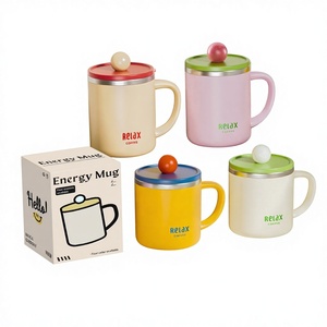 Caneca Térmica de Aço Inoxidável 304 com Parede Dupla Antiescaldante e Tampa, Ideal para Café e Chá, Perfeita para Casa, Escritório, Dormitório e Presente de Aniversário - Product Image 1