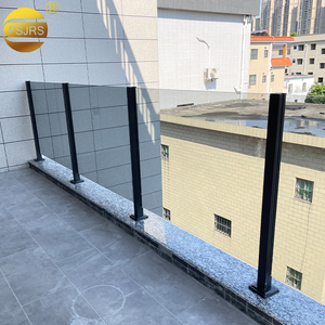 מפעל פושאן 201 304 316 פוסט זכוכית חיצונית נירוסטה מרפסת מעקה - Product Image 3