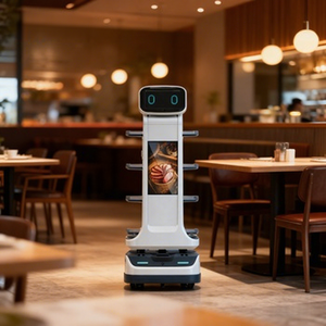 Robot de livraison de nourriture intelligent Renhuan AX-1612 Mars à 4 niveaux pour restaurant, robot serveur <span class=keywords><strong>autonome</strong></span> avec évitement d'obstacles 3D - Product Image 2