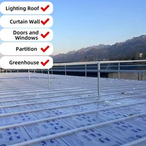 Atap Garasi Mobil Desain Modern dengan Lembaran Polikarbonat Transparan Solid yang Tahan Lama untuk Perlindungan dari Sinar Matahari - Product Image 5