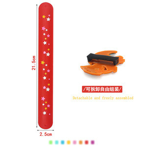 Dihua OEM Bracelets de poignet en silicone respectueux de l'environnement personnalisés <span class=keywords><strong>Bracelet</strong></span> <span class=keywords><strong>Slap</strong></span> en caoutchouc <span class=keywords><strong>Bracelet</strong></span> <span class=keywords><strong>Slap</strong></span> pour la promotion - Product Image 4