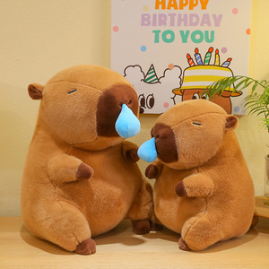 ตุ๊กตาคาปิบาร่าน่ารัก ตุ๊กตาสโนตตี้ นุ่มมาก น่ารักแต่ดูตลก ตุ๊กตาของเล่นแบบตุ๊กตาหนีบ ดีไซน์สำหรับขายส่งเพื่อการส่งเสริมการขาย - Product Image 2