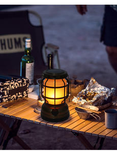 Новый креативный белый Cob светодиодный портативный Перезаряжаемый фонарь для кемпинга ABS корпус солнечное садовое освещение с источником питания от батареи - Product Image 4