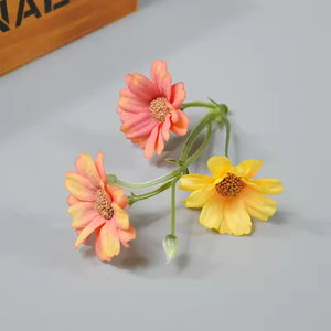 Faux Chrysanthemum Floral String Decorative Garland for Wedding Backdrop Home Wall Wreath Clothing Embellishment <b>Ornament</b> - Product Image 4