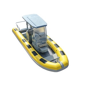 Yacht sportif de luxe de 22 pieds, RIB 660, bateau en Hypalon, coque en aluminium, certifié CE, capacité de 14 personnes - Product Image 2