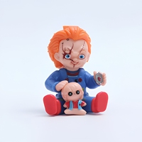 Figurines de collection Linman Chucky en peluche et plastique, série de jouets de dessin animé, boîte mystère, figurine, surprise d'anniversaire pour fille, jouets tendance, mignons