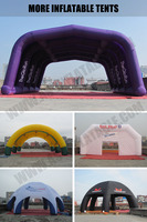 Carpa Inflable Gigante y Yurta Inflable para Espectáculos Circenses y Teatrales