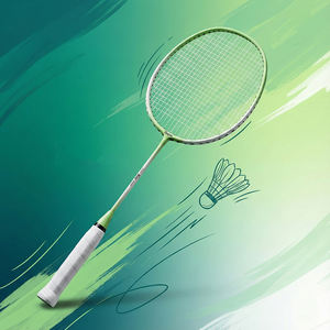 Raquette de <span class=keywords><strong>badminton</strong></span> en fibre de carbone légère de haute qualité, fabrication directe d'usine, vente en gros, fibre de carbone personnalisée, emballage OEM - Product Image 4